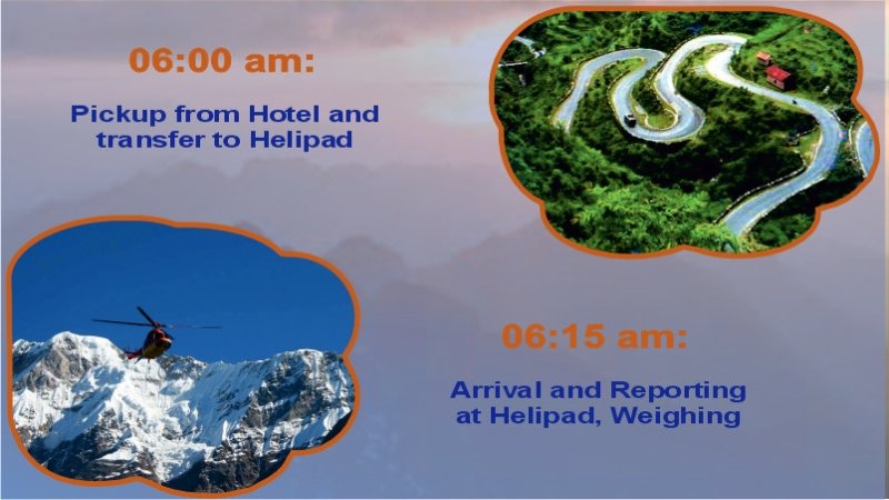 Badrinath Yatra by Helicopter