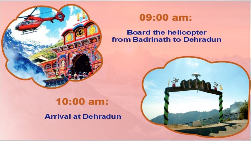 Badrinath Yatra by Helicopter