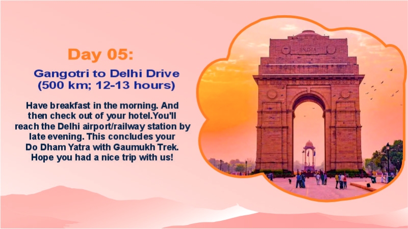 Gangotri Yamunotri Yatra With Gaumukh