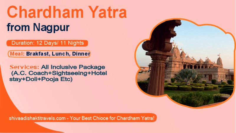 Chardham Yatra Package from Nagpur
