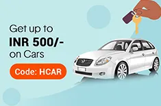 Flat ₹500 Off on Car Bookings – Use Code HCAR